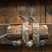 Jennings Silver & Copper Mounted 16pt Spurs Tack - Spurs John Jennings