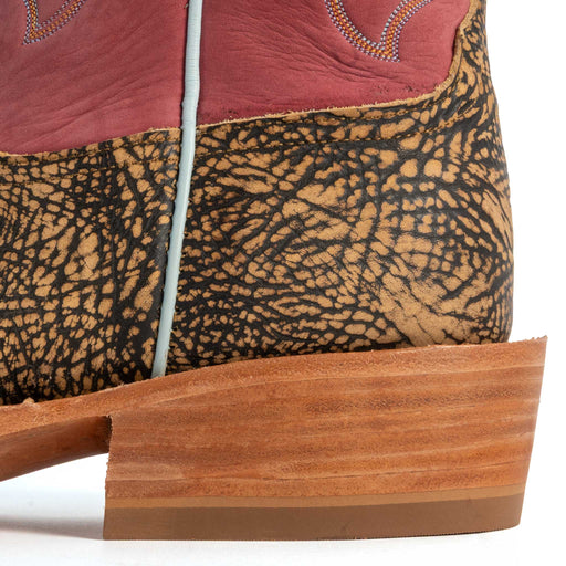 Rios of Mercedes Men's Cutter Toe Mocha Shrunken Shoulder Western Boot MEN - Footwear - Western Boots Rios of Mercedes Boot Co.