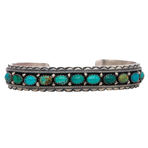 Mark Yazzi Kingman Cuff WOMEN - Accessories - Jewelry - Bracelets Sunwest Silver