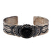 Black Onyx Stamped Silver Cuff Bracelet WOMEN - Accessories - Jewelry - Bracelets Sunwest Silver