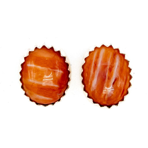 Spiny Oyster Stud Earrings WOMEN - Accessories - Jewelry - Earrings Sunwest Silver