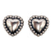 Sterling Heart Stud Earrings WOMEN - Accessories - Jewelry - Earrings Sunwest Silver