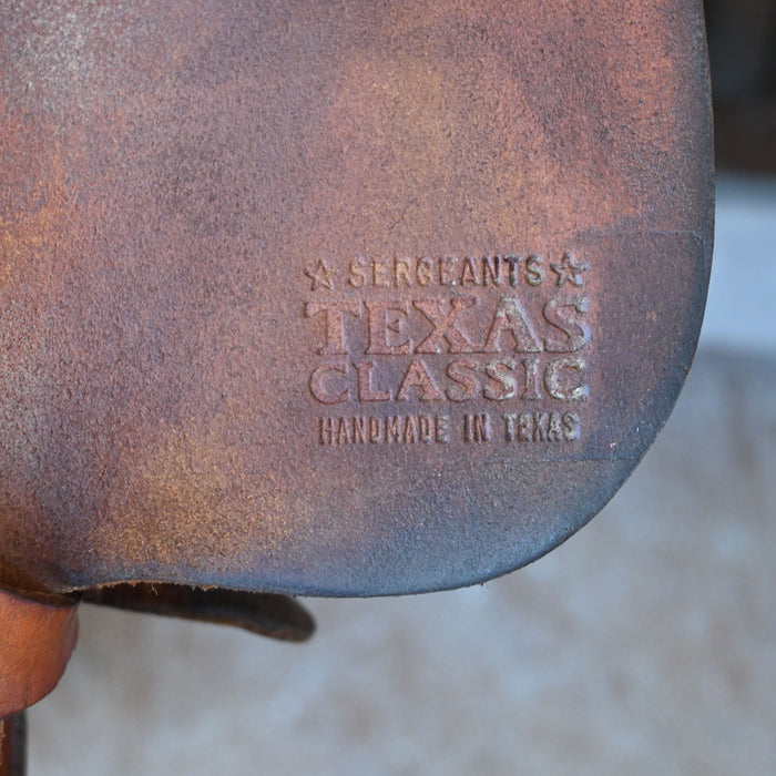 14.5" USED SERGEANTS TEXAS CLASSIC BARREL SADDLE