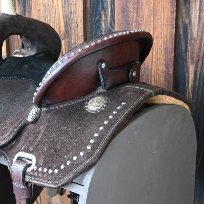 13.5" USED CIRCLE Y ULTIMATE MARTHA JOSEY BARREL SADDLE Saddles - Used Circle Y Saddlery