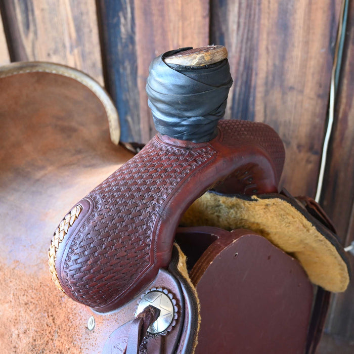 15.5" USED COWBOY COLLECTION RANCH SADDLE
