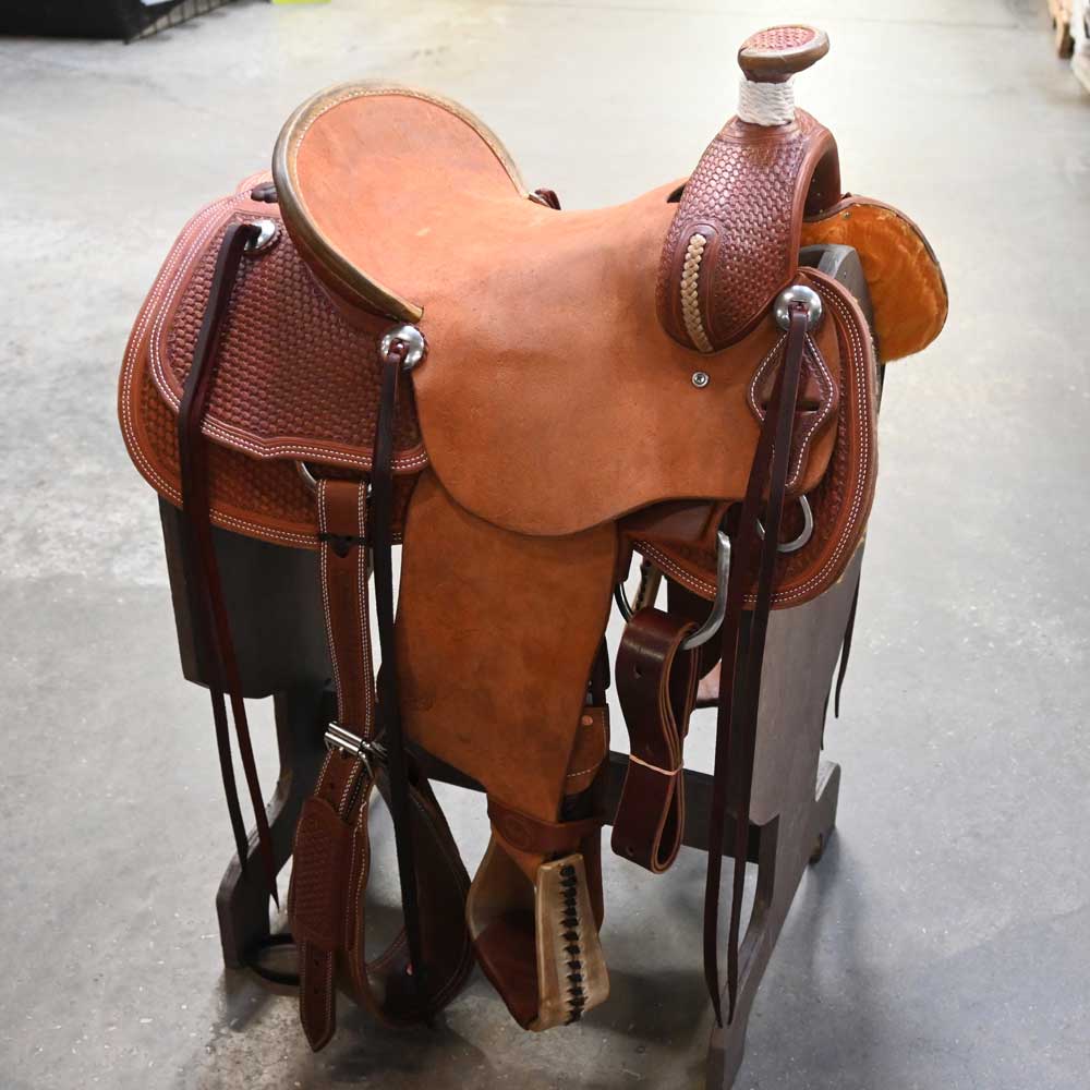 14.5" TESKEY'S RANCH ASSOCIATION SADDLE Saddles TESKEY'S SADDLERY LLC