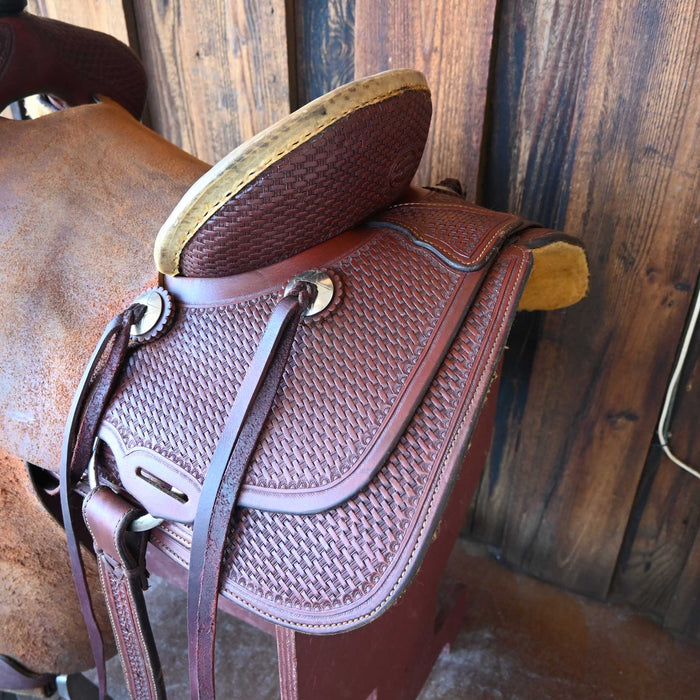 15.5" USED COWBOY COLLECTION RANCH SADDLE