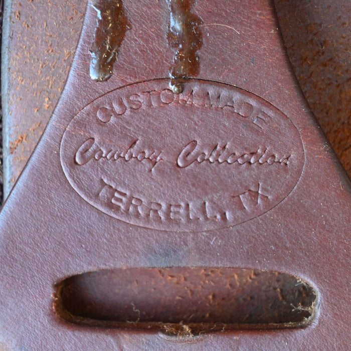 15.5" USED COWBOY COLLECTION RANCH SADDLE