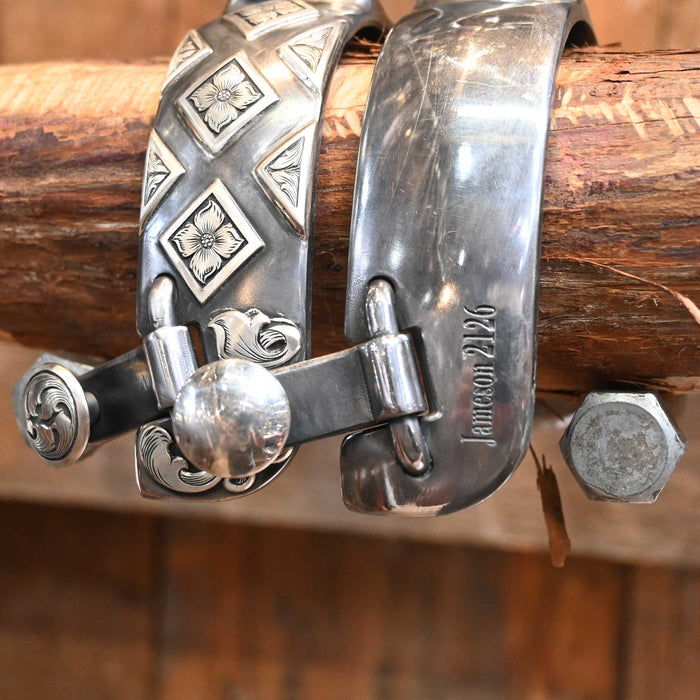 2026 Jameson Silver Mounted Spurs