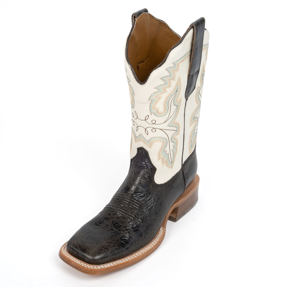 R. Watson Mad Cat Tan Cowhide Square Toe - FINAL SALE