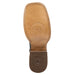 RW Ranch Men's Mocha Cowhide Western Square Toe Boot MEN - Clothing - Shirts - Short Sleeve R Watson