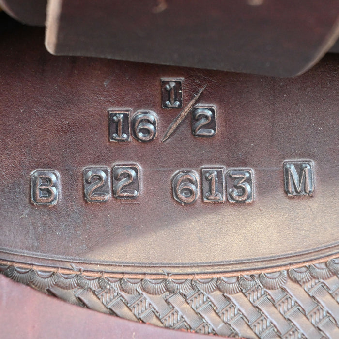 16.5" USED BOB'S CUSTOM CUTTING SADDLE Saddles - Used BOBS CUSTOMS