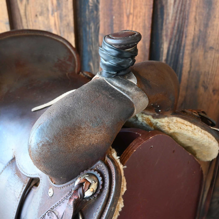 15" USED TRENT WARD RANCH SADDLE