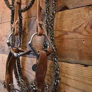 Bridle Rig - D-Ring Snaffle Bit RIG215 Tack - Rigs SHOPMADE   