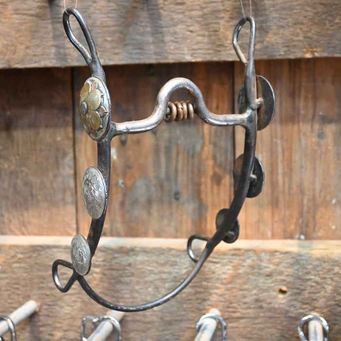 Rod Tuescher Silver Mounted Port w/ Copper Rings Bit