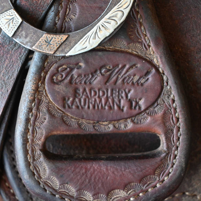 15" USED TRENT WARD RANCH SADDLE