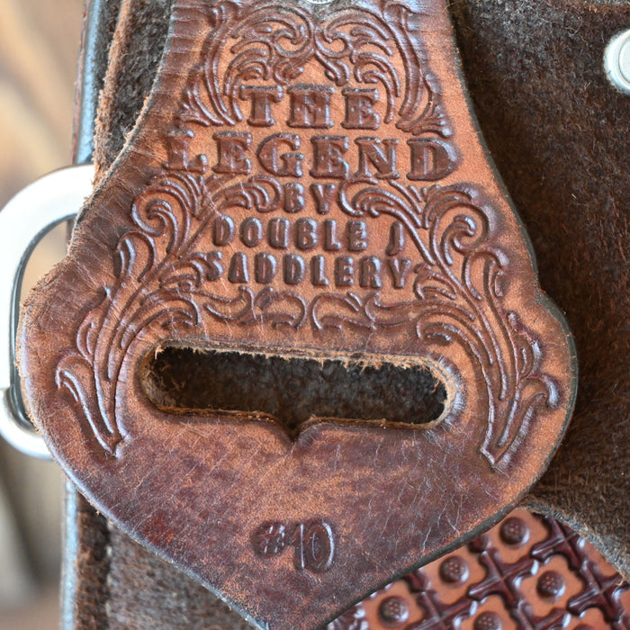 13.5" USED DOUBLE J THE LEGEND BARREL SADDLE
