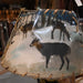 Vintage Ceramic Rare Deer Camp Lamp Collectibles MISC