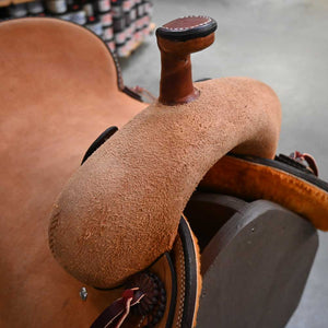 15.5" TESKEY'S PRO CUTTER RANCH CUTTER SADDLE Saddles TESKEY'S SADDLERY LLC