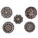 Hand Cut Spur Rowels Billings Collection Tack - Conchos & Hardware Teskey's