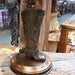 Vintage Copper Western Boot Lamp w/Shade Collectibles MISC