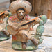 Vintage Cast Iron Mexican Man Singing Bookends Collectibles MISC