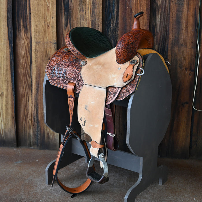 13.5" USED USHER BARREL SADDLE