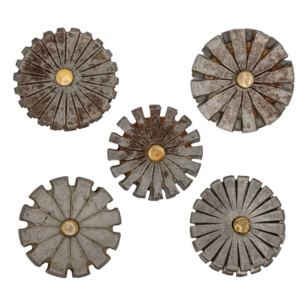 Hand Cut Spur Rowels Missoula Collection Tack - Conchos & Hardware Teskey's