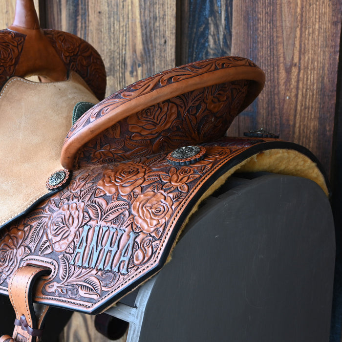 13.5" USED USHER BARREL SADDLE