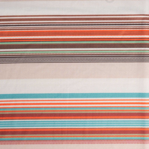 Rock & Roll Denim Men's Tan Serape Stripe Polo Shirt MEN - Clothing - Shirts - Short Sleeve Panhandle