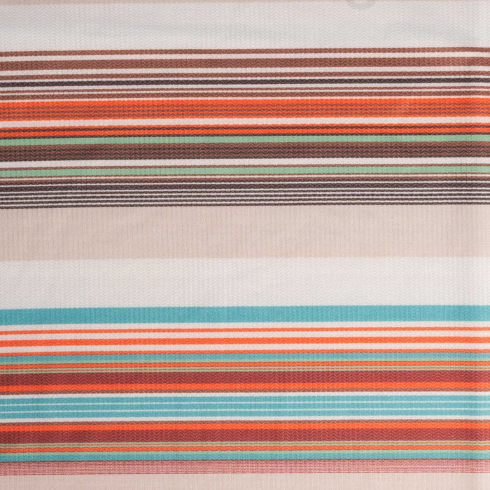 Rock & Roll Denim Men's Tan Serape Stripe Polo Shirt MEN - Clothing - Shirts - Short Sleeve Panhandle