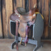 14" USED BILLY COOK BARREL SADDLE Saddles - Used Billy Cook