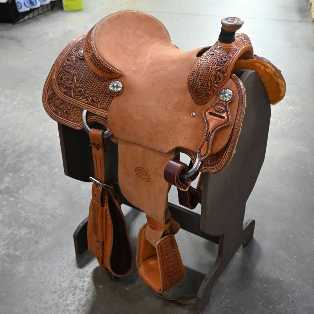 14" TESKEY'S ROPING SADDLE