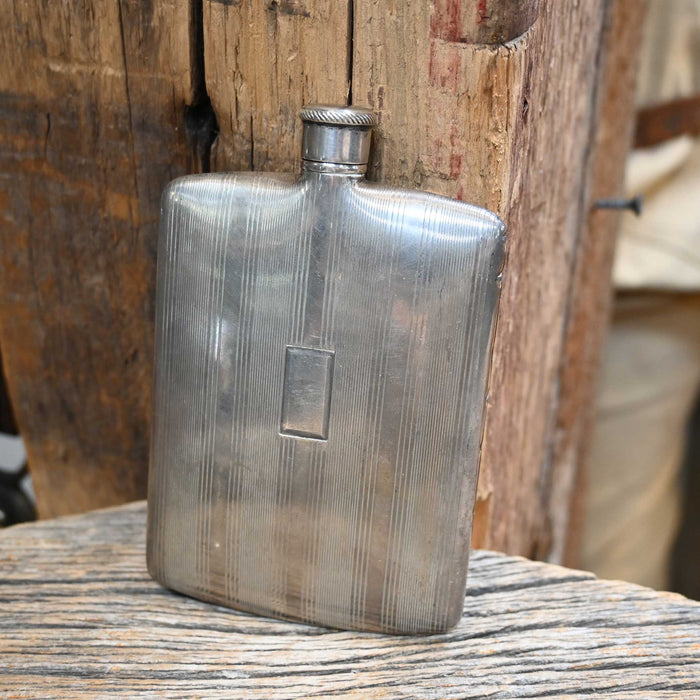 Vintage Sterling Silver Hip Flask Collectibles MISC