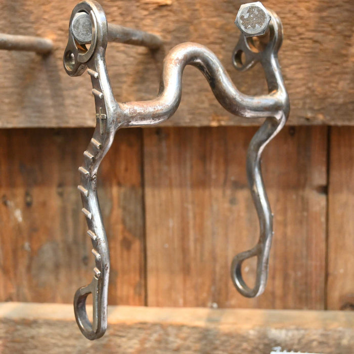 Silver Mounted Solid Port Bit