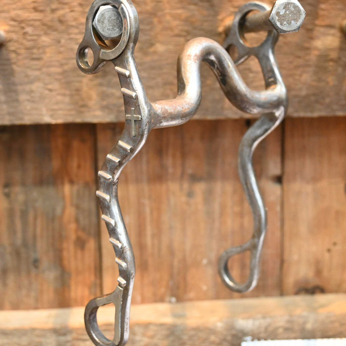 Silver Mounted Solid Port Bit