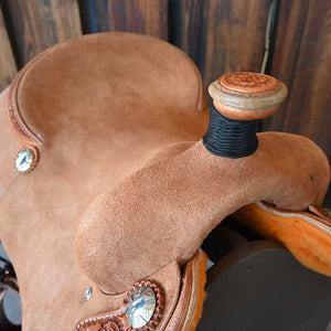 15.5" TESKEY'S ROPING SADDLE Saddles TESKEY'S SADDLERY LLC   