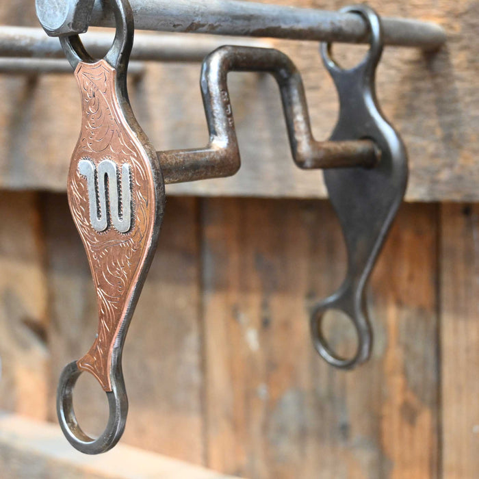 RJP Silver & Copper Mounted Solid Square Port Bit