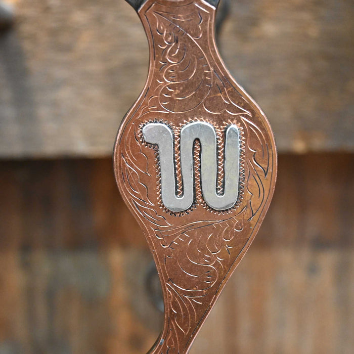 RJP Silver & Copper Mounted Solid Square Port Bit