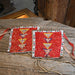 1880's Circa Sioux Quilled & Beaded Men's Cuff on Buffalo Hide Collectibles MISC