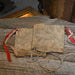 1880's Circa Sioux Quilled & Beaded Men's Cuff on Buffalo Hide Collectibles MISC