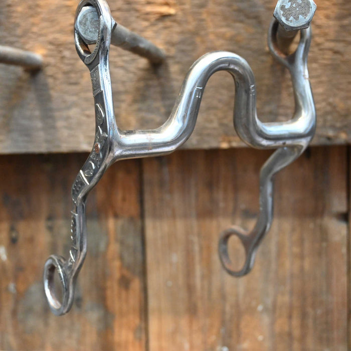 Ricky Trammell Silver Mounted Solid Port Bit