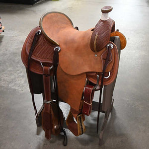 14" TESKEY'S RANCH ASSOCIATION SADDLE Saddles TESKEY'S SADDLERY LLC