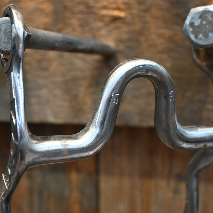 Ricky Trammell Silver Mounted Solid Port Bit