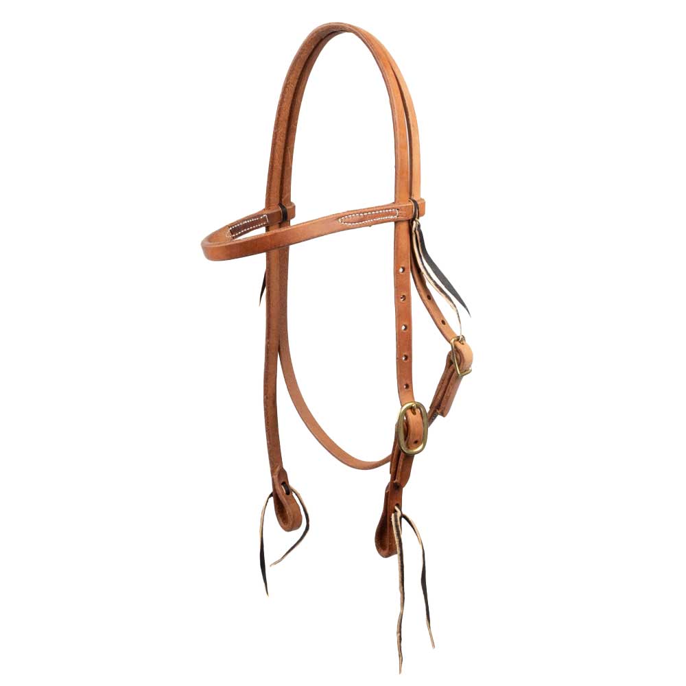 Teskey's Light Oil Harness Browband Headstall Tack - Headstalls Teskey's
