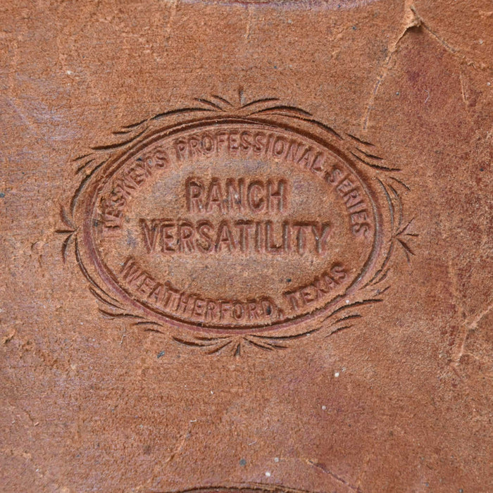 15.5" USED TESKEY'S RANCH VERSATILITY SADDLE