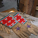 Vintage 1880's Sioux Indian guilled bead gauntlets Collectibles MISC