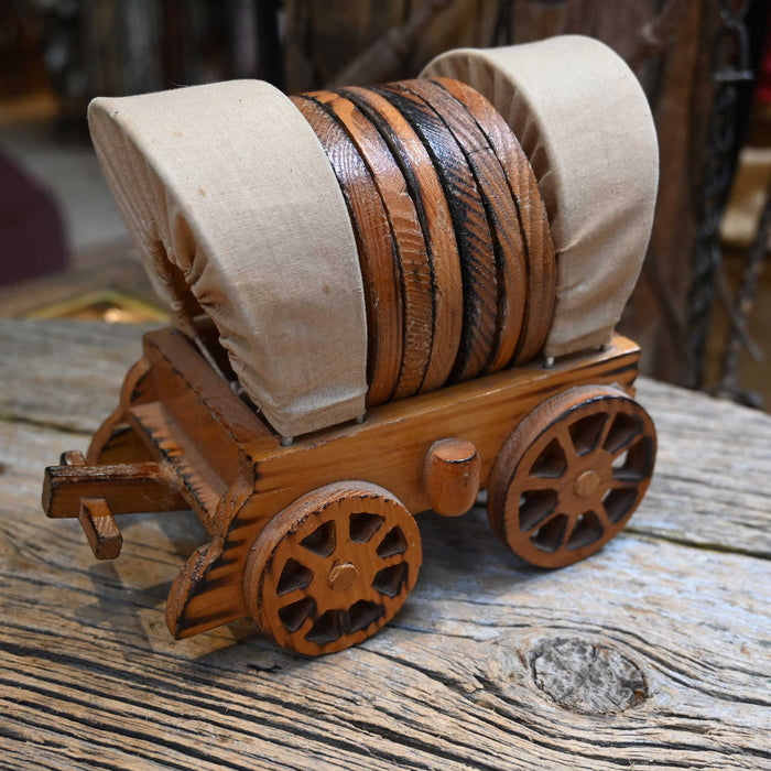 Vintage Chuck Wagon Coaster Set