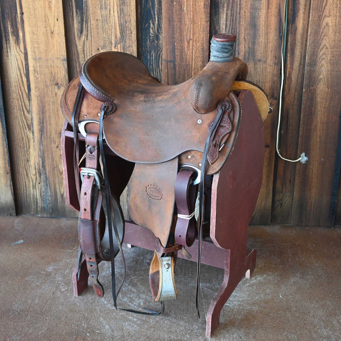 16" USED TESKEY'S RANCH SADDLE