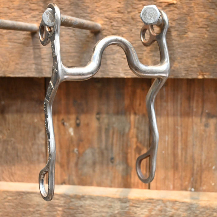 Ricky Trammell Silver Mounted Solid Port Bit
